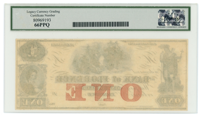 18XX Bank of Florence Nebraska $1 NE H-40-G2a LCG 66PPQ (L6318)