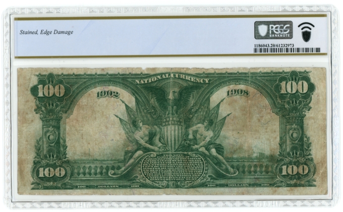 1902DB $100 National City Bank of New York CH1461 PCGS VF20 (L6366)