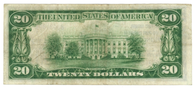 1929 Ty.1 First National Bank & Trust Co. of Springfield OH $20 NBN Ch#238 65458