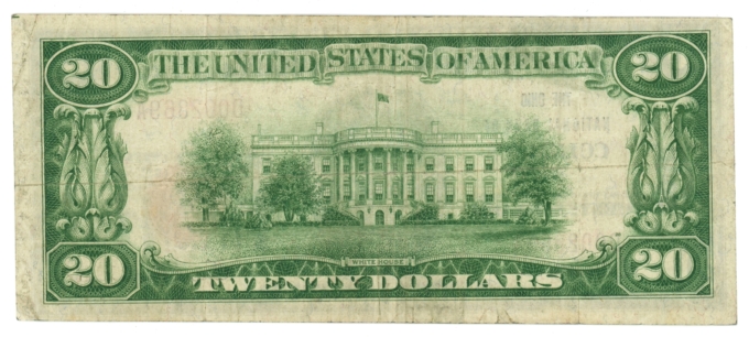 1929 Ty.1 Ohio National Bank of Columbus OH $20 NBN Ch#5065 (65460)
