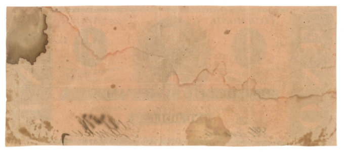 T-55 1862 Confederate States of America CSA $1 Note PF-7 CR-398 (65513)