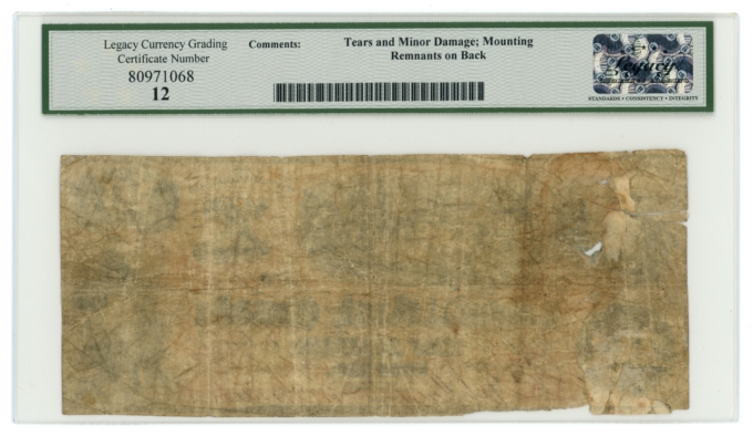1859 Colonial Bank of Canada Toronto ON $10 Charlton 130-10-02-12 LCG F12 65398