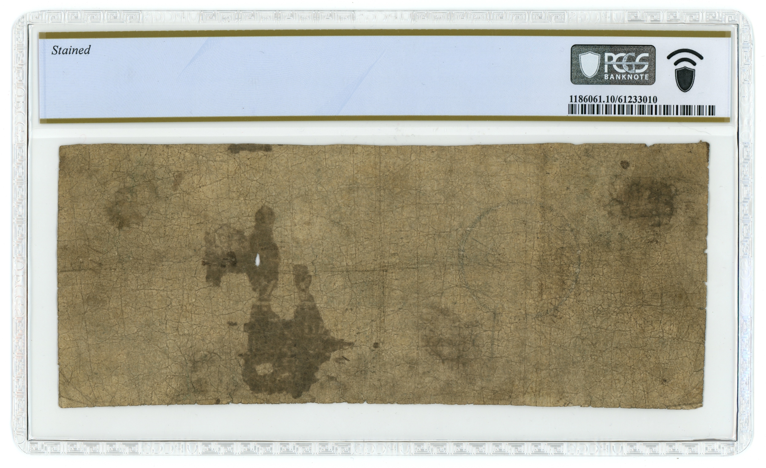 18XX Pamet Bank Griggsville IL $1 Obsolete PCGS 10 Details IL350-G2 See Desc.